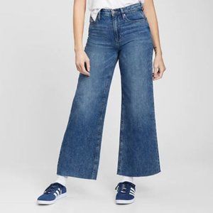 Gap Factory High Rise Wide-Leg Jeans with Washwell size 27